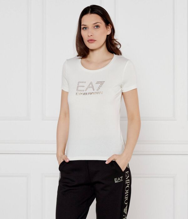 

Футболки Slim fit Ea7, экрю