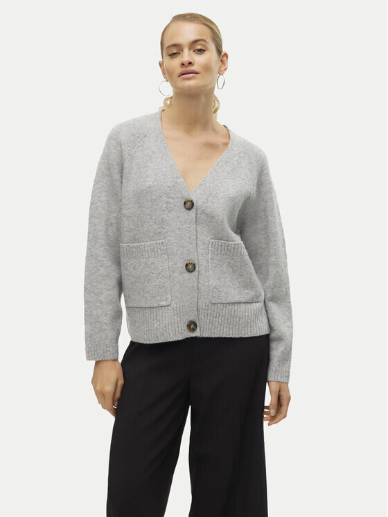 

Кардиган свободного кроя Vero Moda, серый