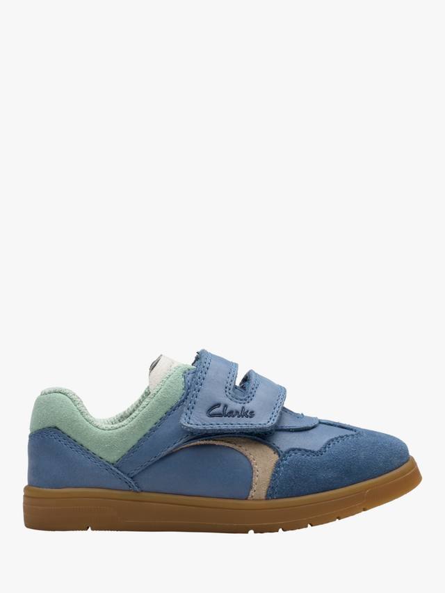 

Детские кроссовки для малышей disco vibe Clarks, синий