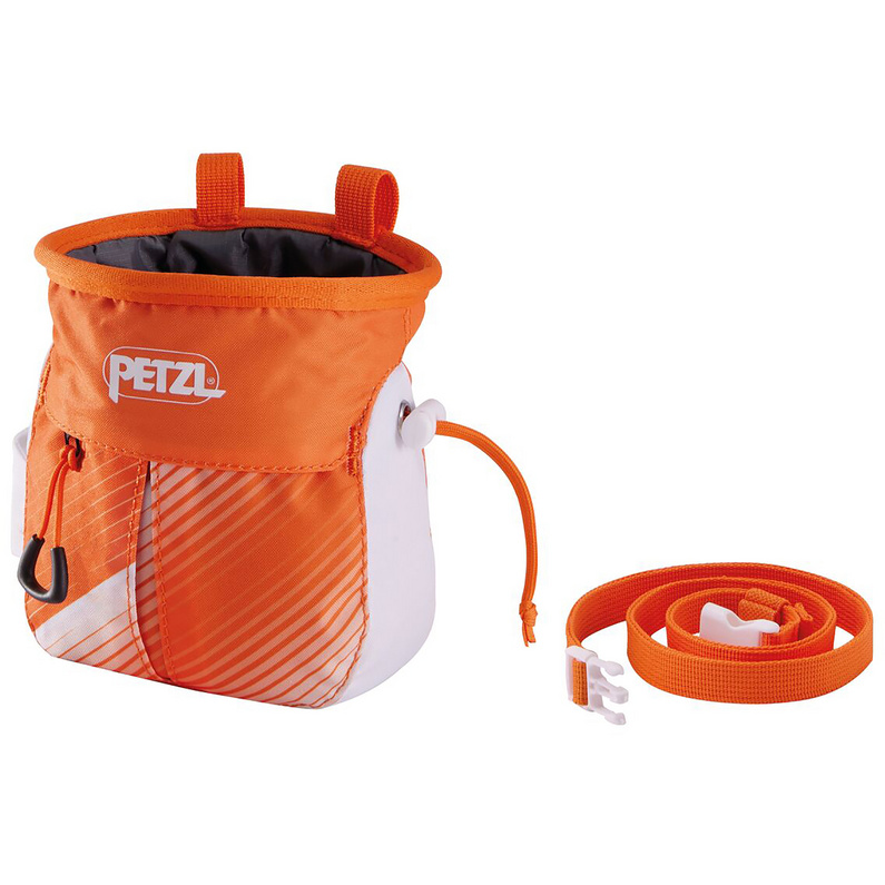 

Мешочек для мела Сакапоче Petzl, оранжево-белый