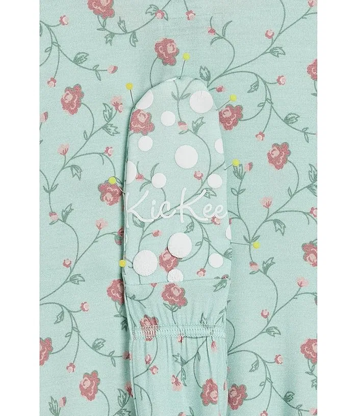 Пижама-слип с принтом двухсторонняя молния Kickee Pants Kids, Desert Rose Soccer — фото 3