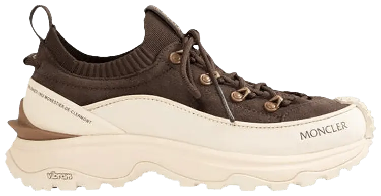 

Кроссовки Moncler Trailgrip Lite 3 Low 'Brown', коричневый