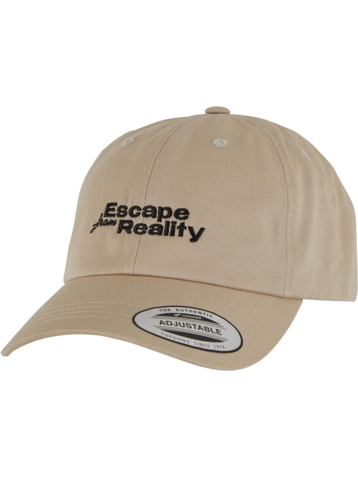 

Mister Tee Кепка "Escape From Reality Low Profile Cotton Twill" серого цвета