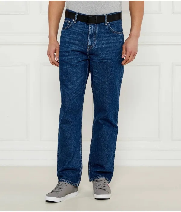 Свободные джинсы River Straight fit Tommy Hilfiger, синий — фото 3
