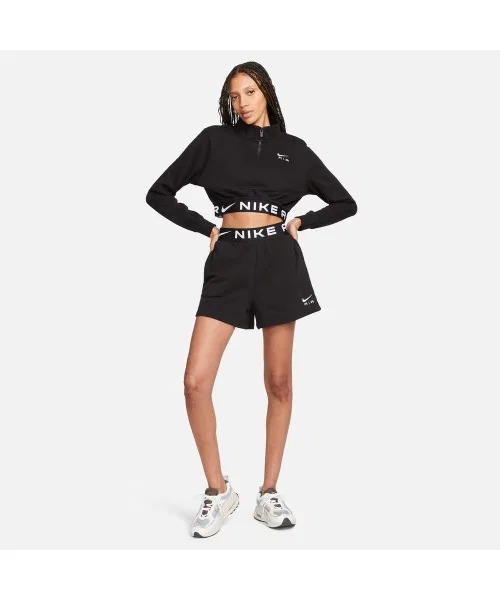 Топ Nike Sportswear Air Women's Fleece, флис, светло-зеленый — фото 4