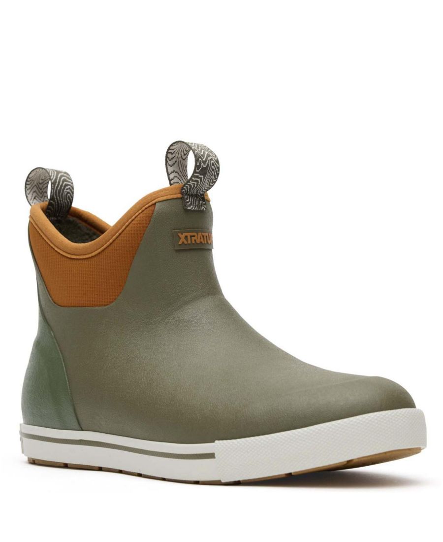 

Мужские флисовые ботинки Camp на подкладке, размер 6, до щиколотки XTRATUF, Dark olive spice