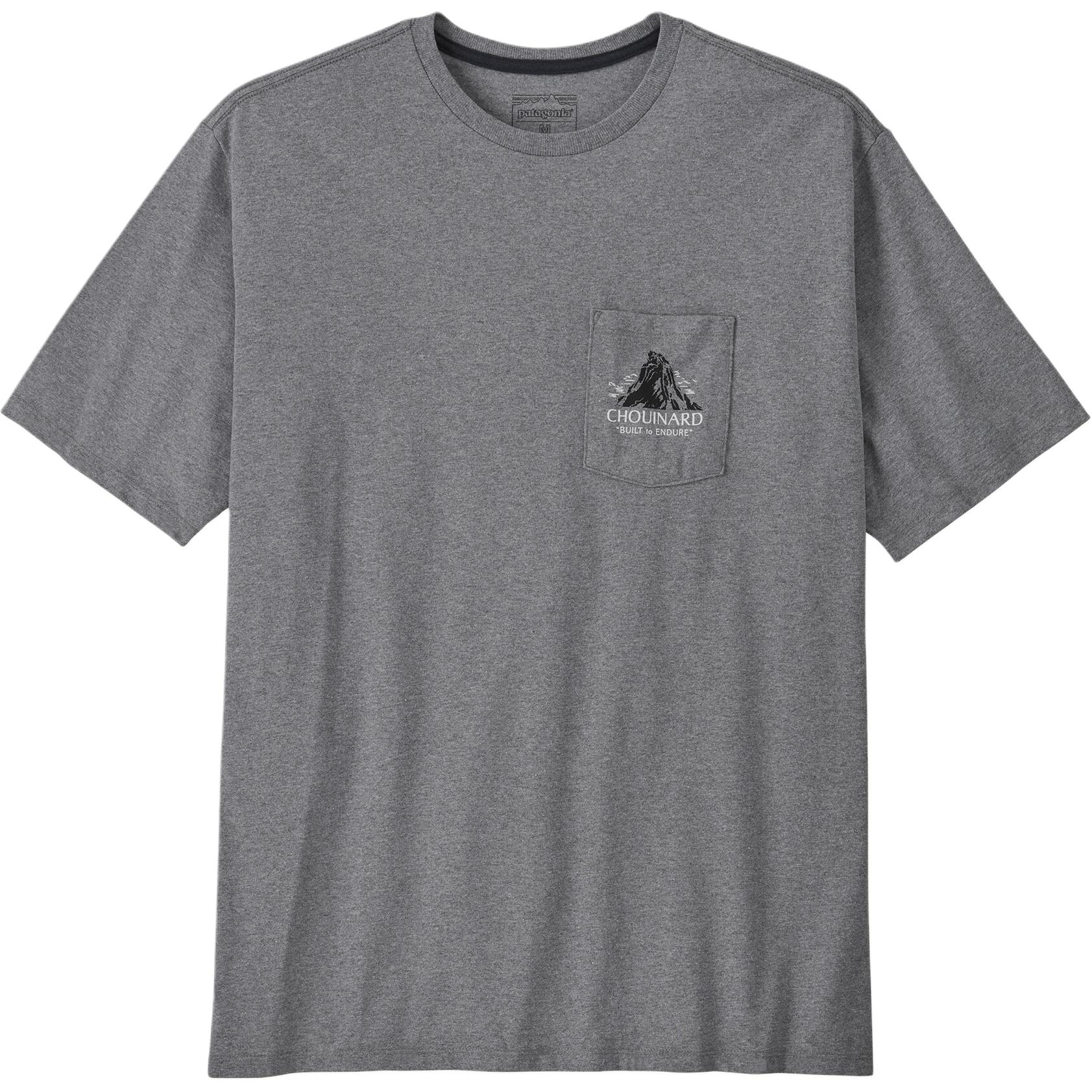 

Футболка Chouinard Crest Patagonia, gravel heather серый/glh
