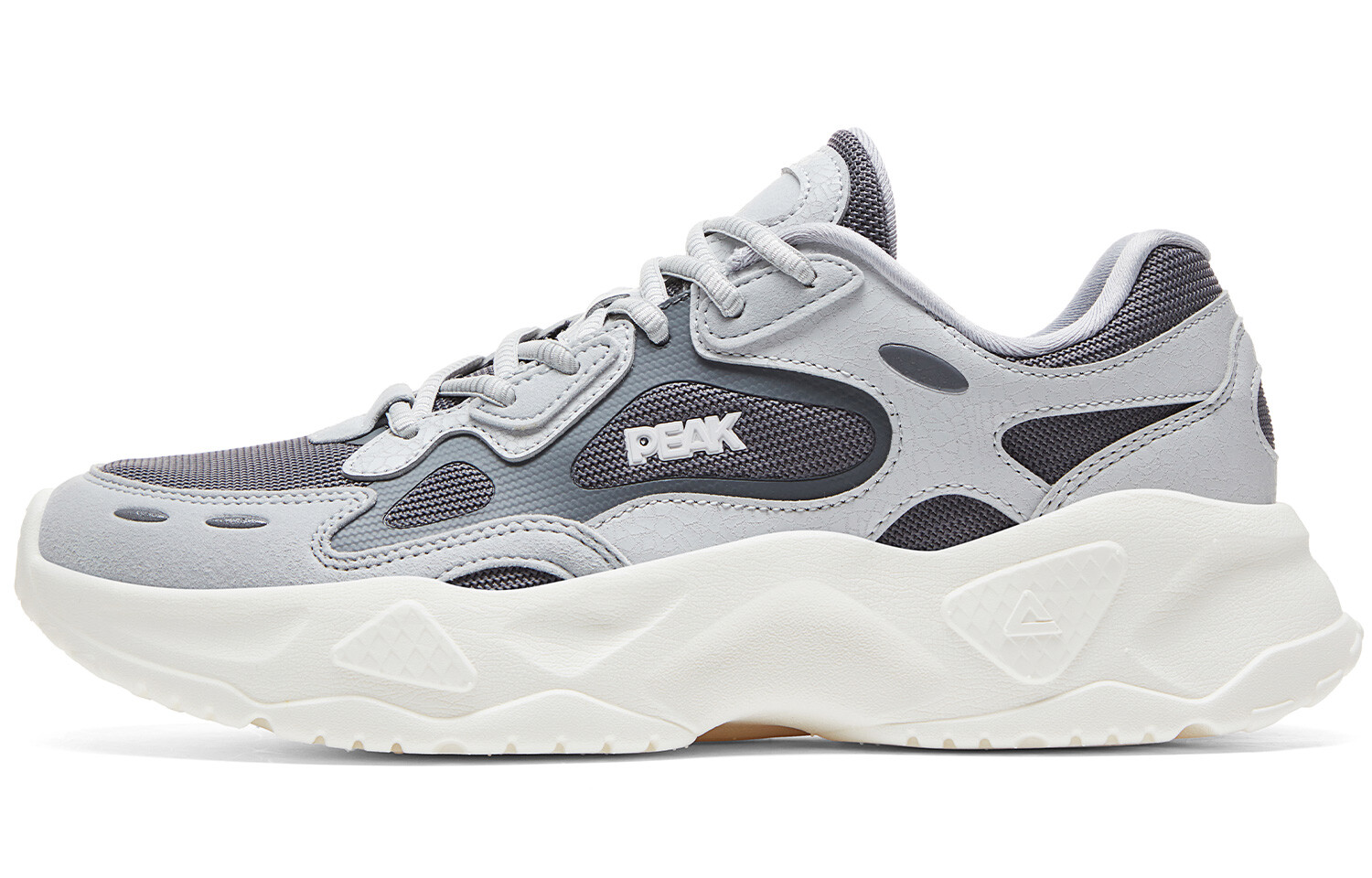 

Кроссовки PEAK Lifestyle Shoes Men Low-top Light Gray To Gray, светло-серый