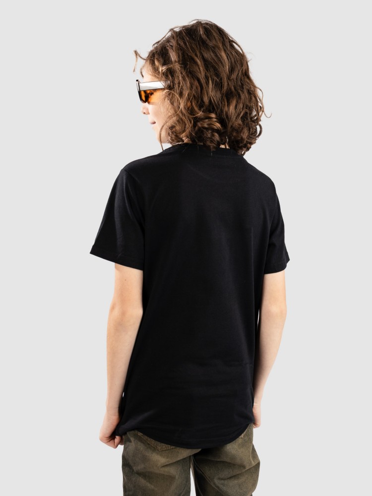 Футболка Urban Classics Stay Wild Leo Kids T-Shirt, black — фото 2