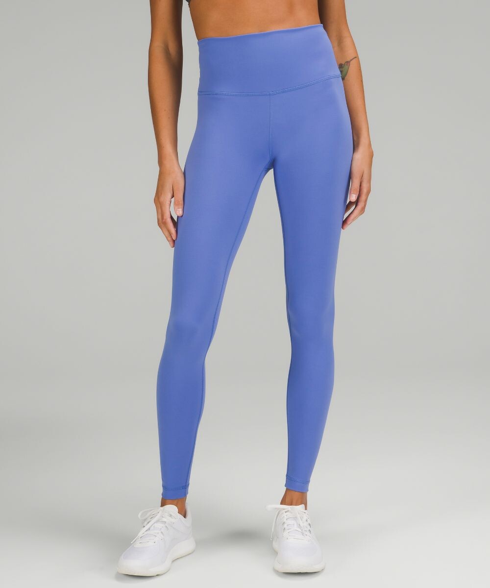 

Высокие леггинсы Wunder Train Lululemon, индиго
