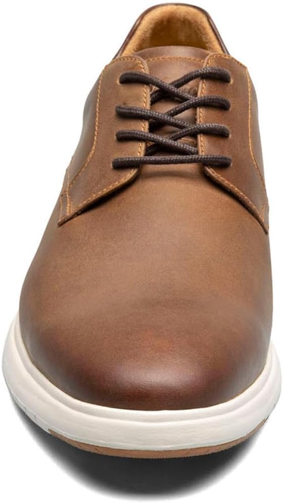 Мужские оксфорды Florsheim Dash с простым носком, Brown Crazy Horse — фото 3