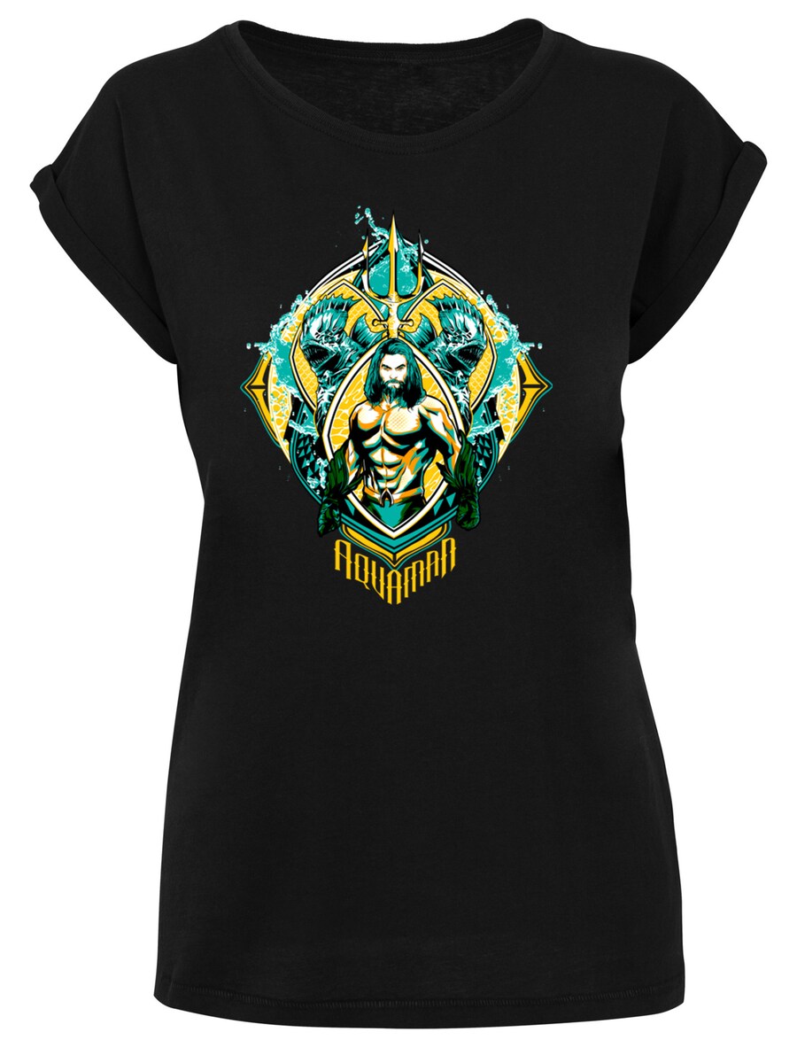 

Рубашка F4NT4STIC DC Comics Aquaman The Trench Crest, черный