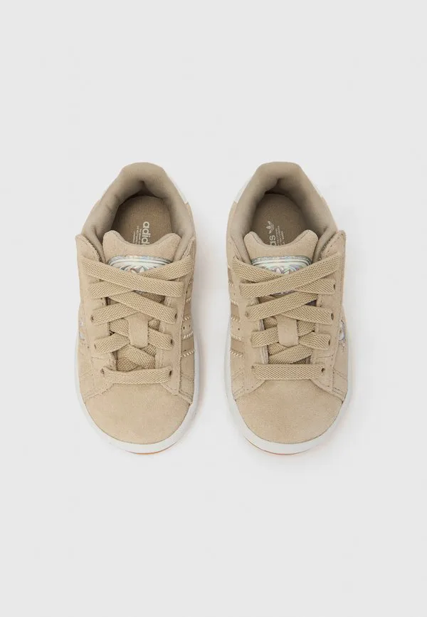 Детские туфли унисекс с подсветкой campus 00s Adidas Originals, Beige/White — фото 4