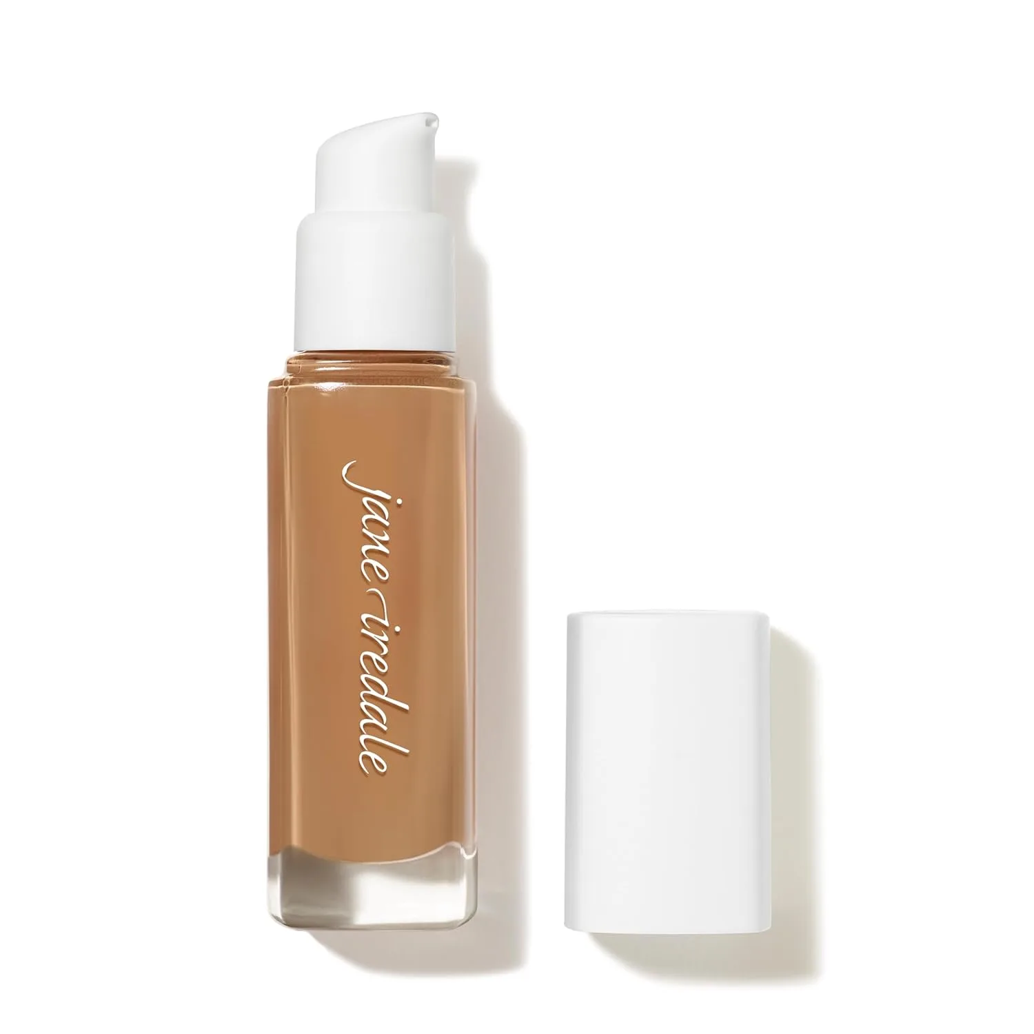 Тональный крем Jane Iredale Skintuition SPF 30 для придания коже сияния, улучшает и защищает кожу, среднее покрытие, естественный финиш, веганский, не тестируется на животных., 48 Medium
