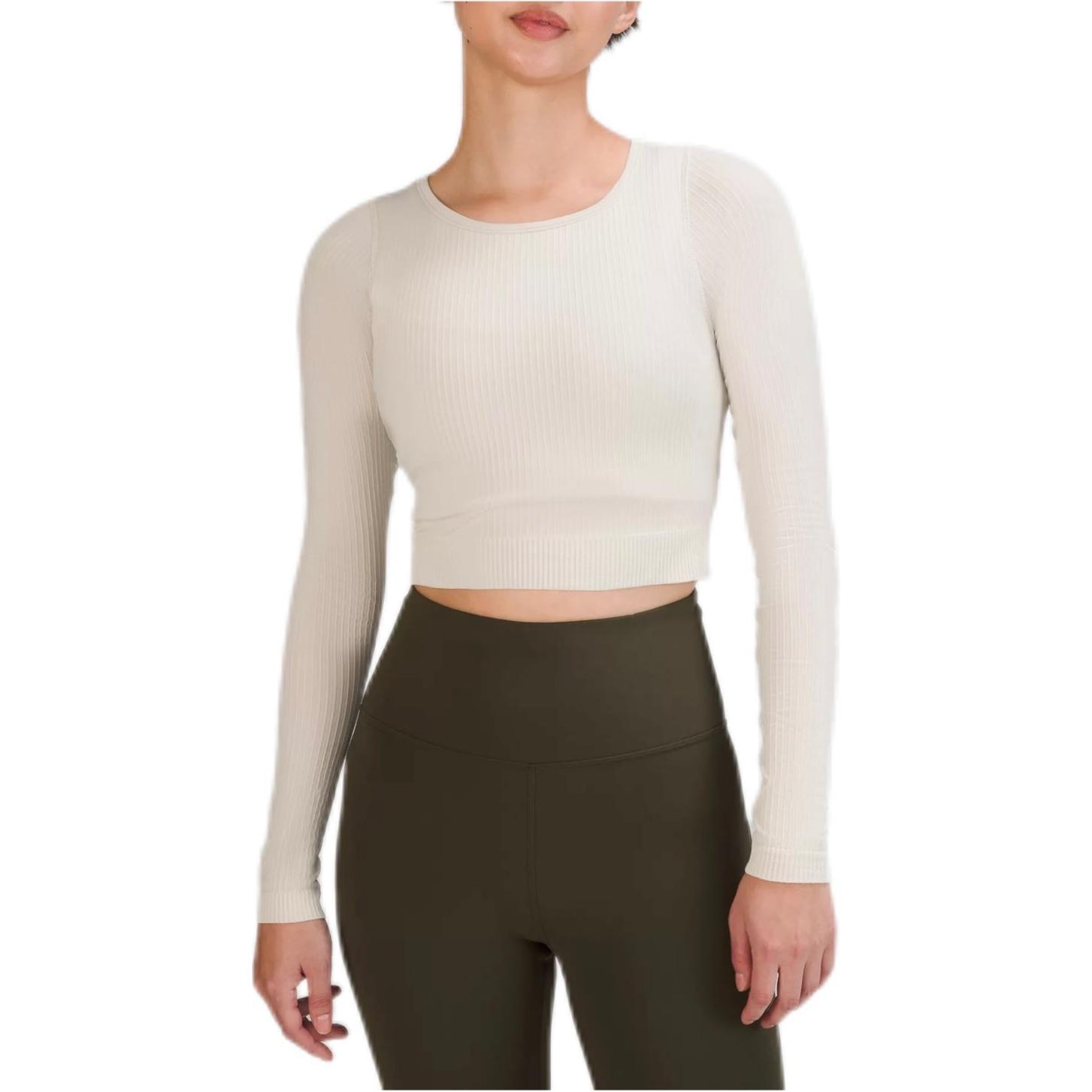 

Футболка Ebb To Street женская Lululemon, слоновая кость