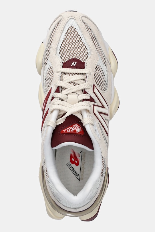 Кроссовки 9060 New Balance, бежевый — фото 4