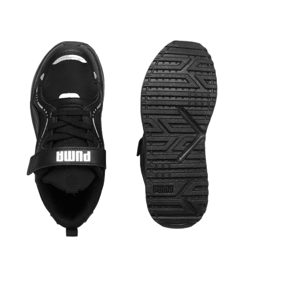 PUMA Износостойкие нескользящие низкие детские повседневные ботинки black kids' — фото 4