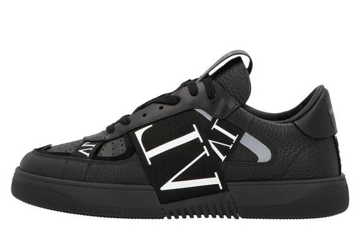 Кроссовки Valentino Low-Top, чёрный / белый — фото 2