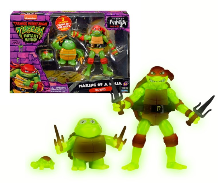 

Набор фигурок Teenage Mutant Ninja Turtles Raphael Evolution, 3 упаковки Inna marka