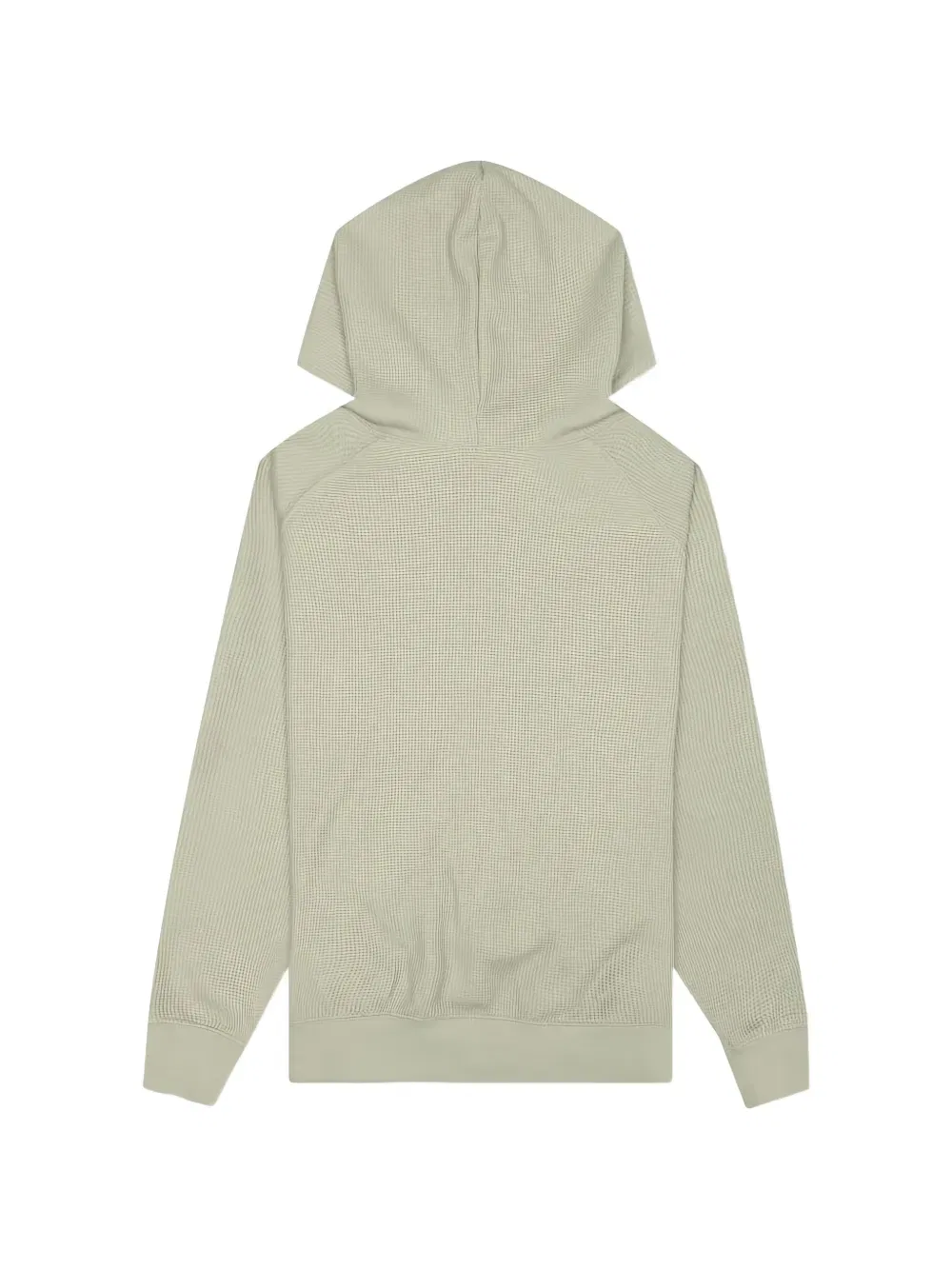 Худи-поло с вафельной текстурой Fear Of God Essentials Kids, зеленый — фото 2