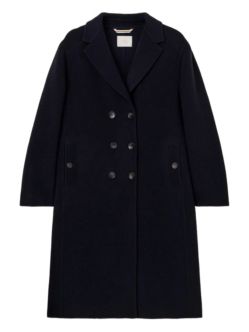 

Двубортное пальто Fedeli, синий