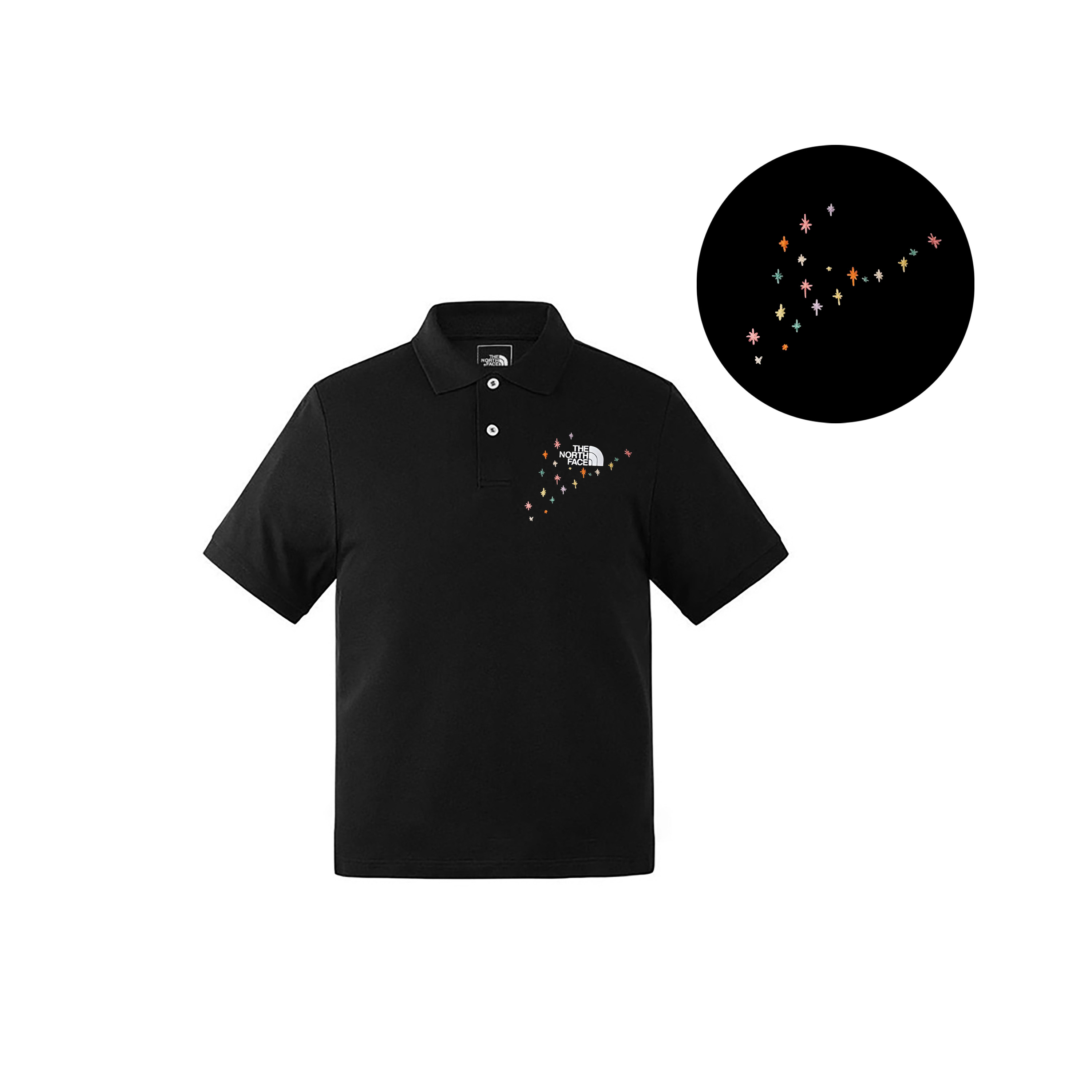 

Мужская поло THE NORTH FACE, черный