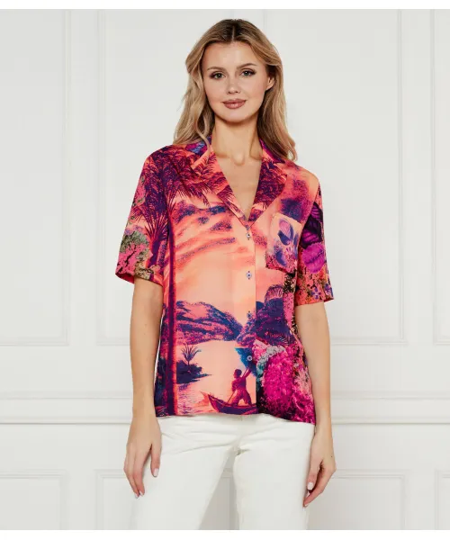 

Рубашка paradise_lacroix Loose fit Desigual, мультиколор