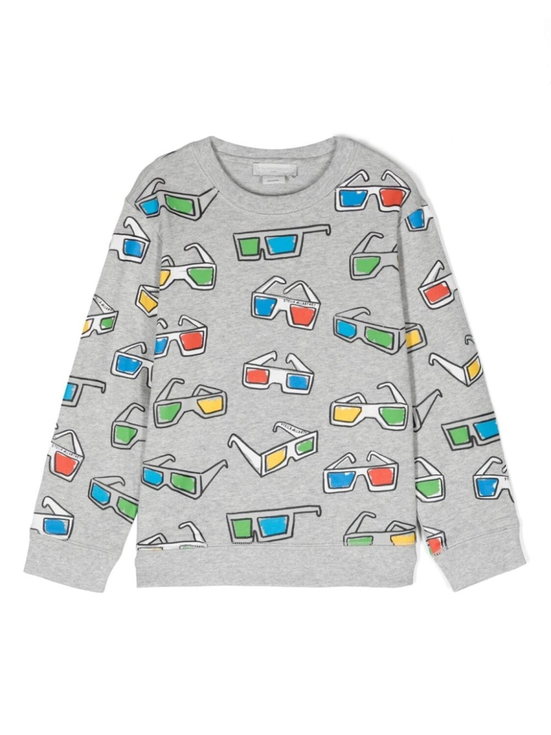 

Stella McCartney Kids толстовка с графичным принтом, серый
