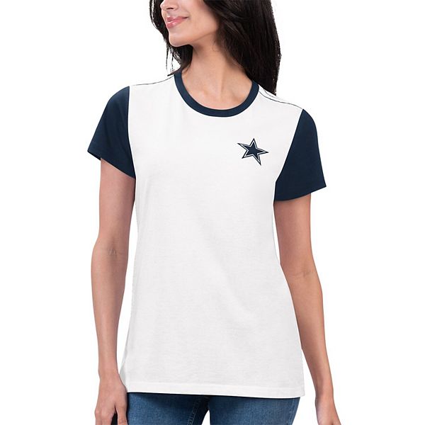 

Футболка Women's 4her by carl banks white/navy dallas cowboys fashion illustration G-Iii, Белый, Футболка Women's 4her by carl banks white/navy dallas cowboys fashion illustration G-Iii