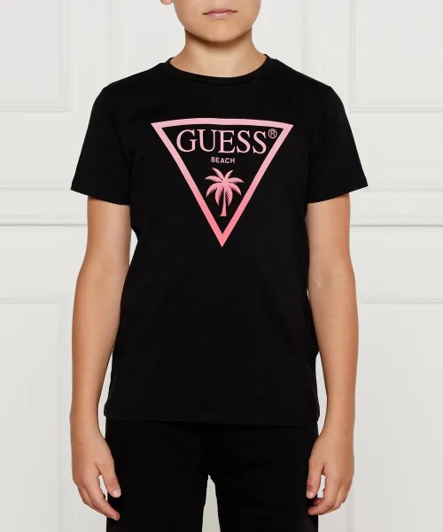 

Футболка Regular fit Guess, черный