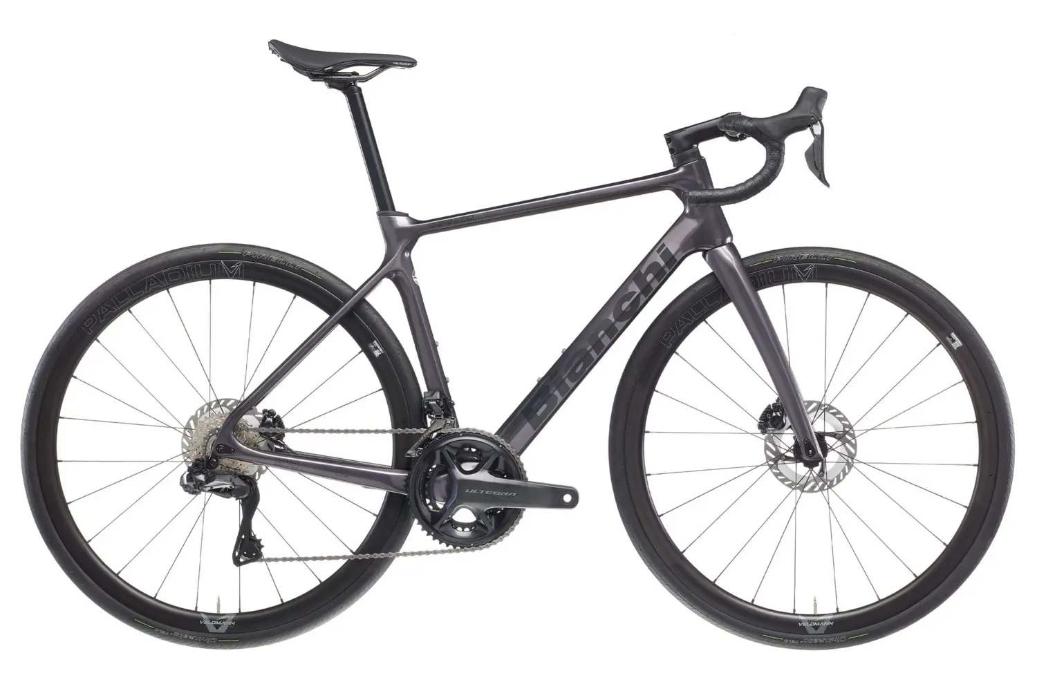 

Шоссейный велосипед Bianchi Infinito icr - 105 di2 - 28 дюймов - diamant - 2026, lila | 2m / deep dive purple / black glossy - matt logo