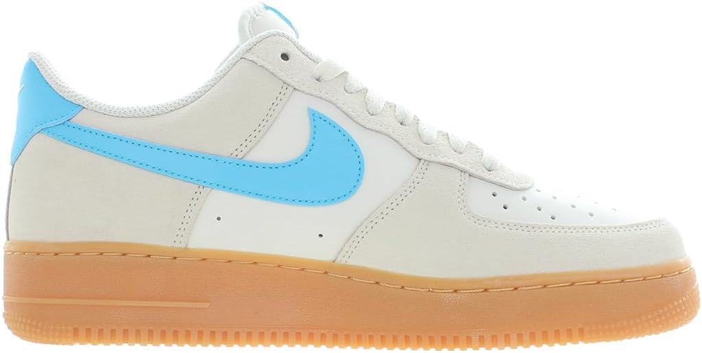 Мужские кроссовки Nike Air Force 1 '07 LV8, белый/желтый — фото 3