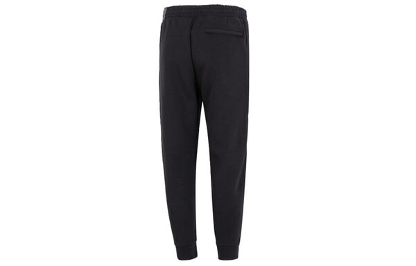 Спортивные штаны Men's adidas Mh Slim Knpnt Solid Color Logo Printing Elastic Waistband Sports Pants/Trousers/Joggers Black, черный — фото 2
