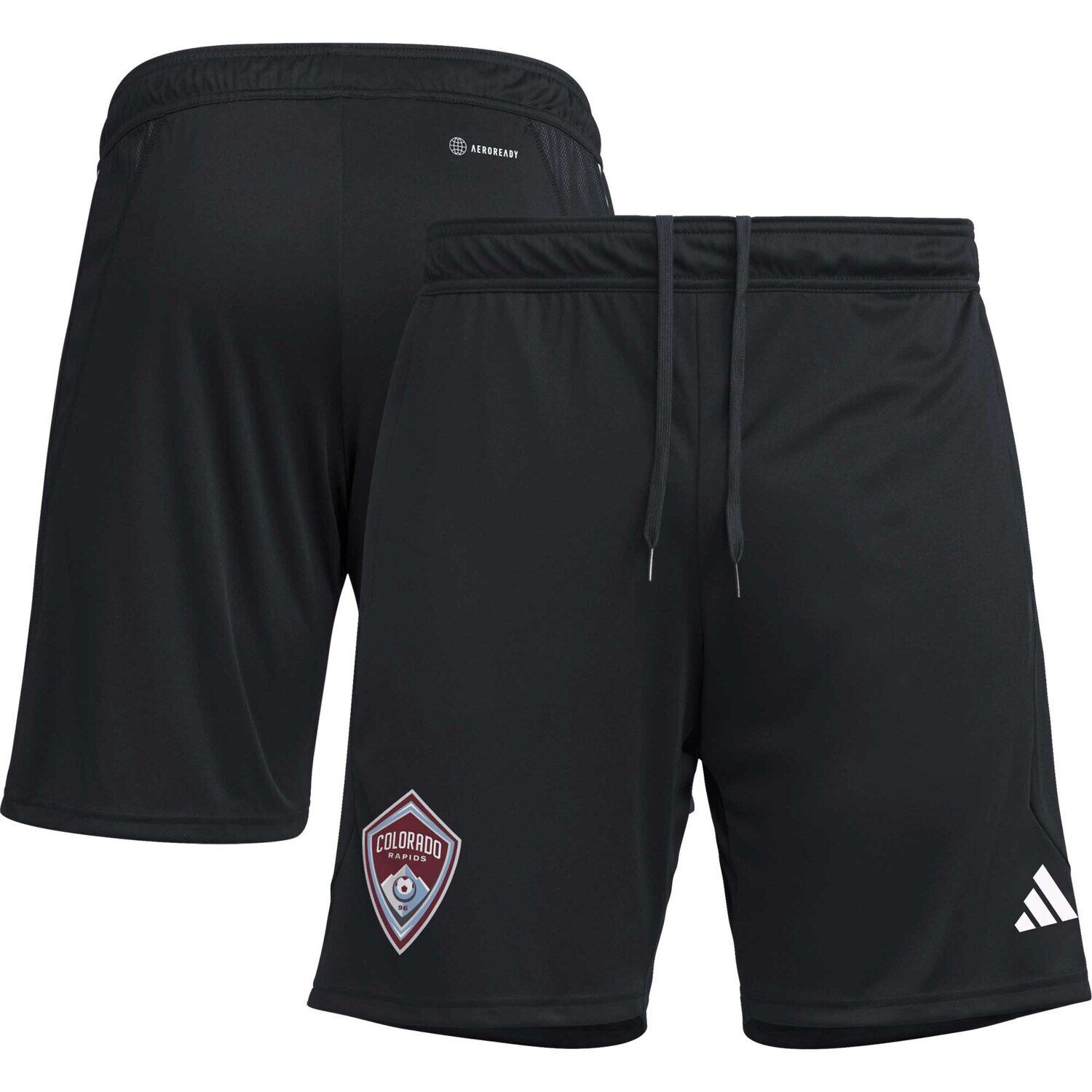 

Мужские черные тренировочные шорты Colorado Rapids 2023 AEROREADY adidas