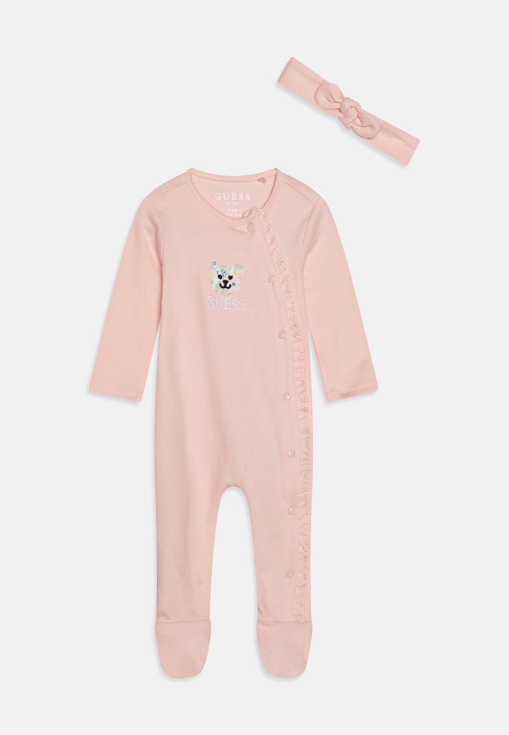 

Комбинезон NEW BORN GIRL SET Guess, розовый