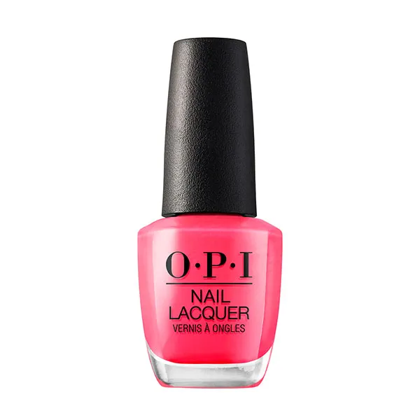 

Лак для ногтей Срок действия до 7 дней Nail Lacquer Colección Rosas Opi, цвет strawberry margarita