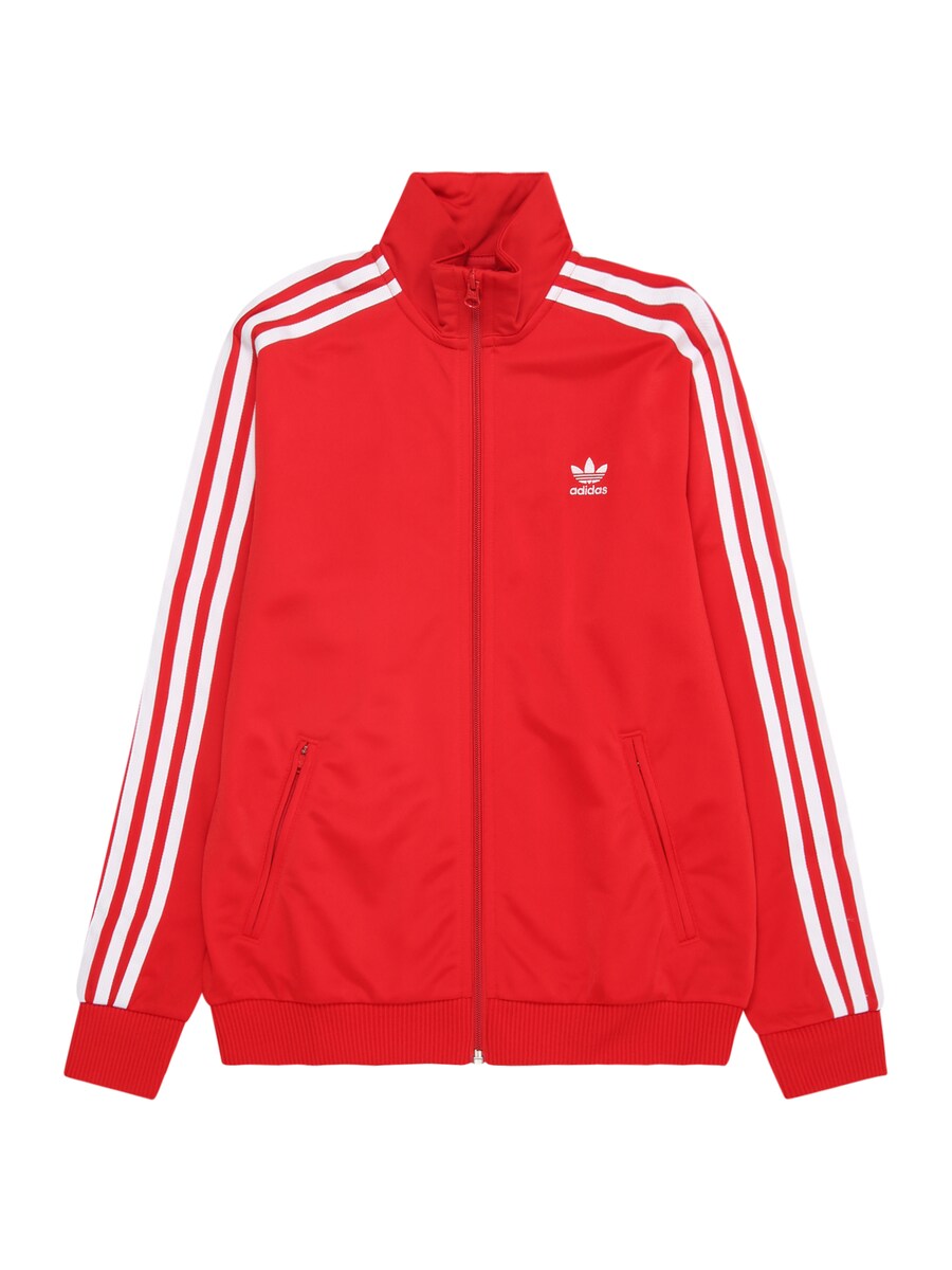 

Толстовка с капюшоном на молнии ADIDAS ORIGINALS Adicolor Firebird, красный