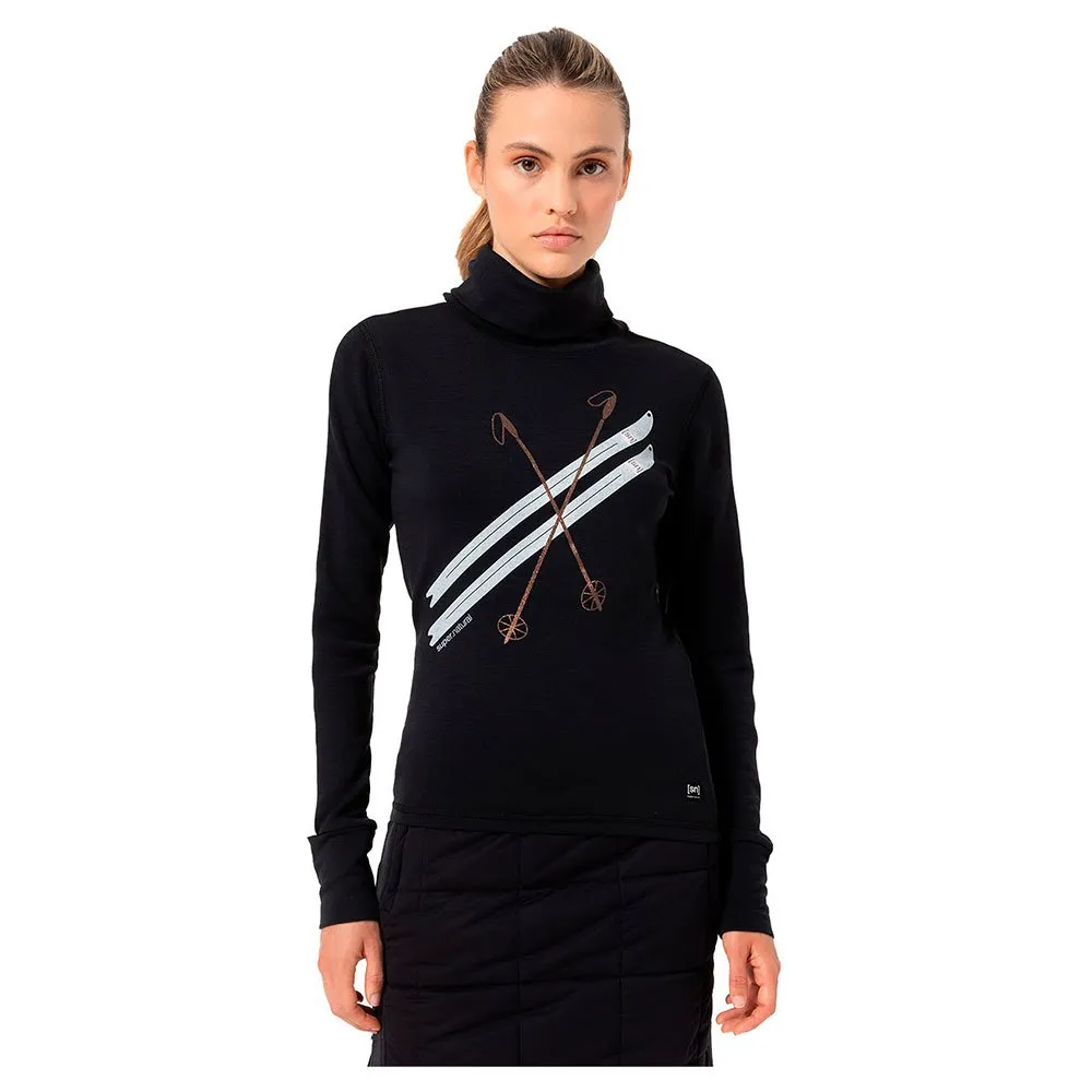 

Толстовка Super.natural Kryssede Ski, черный
