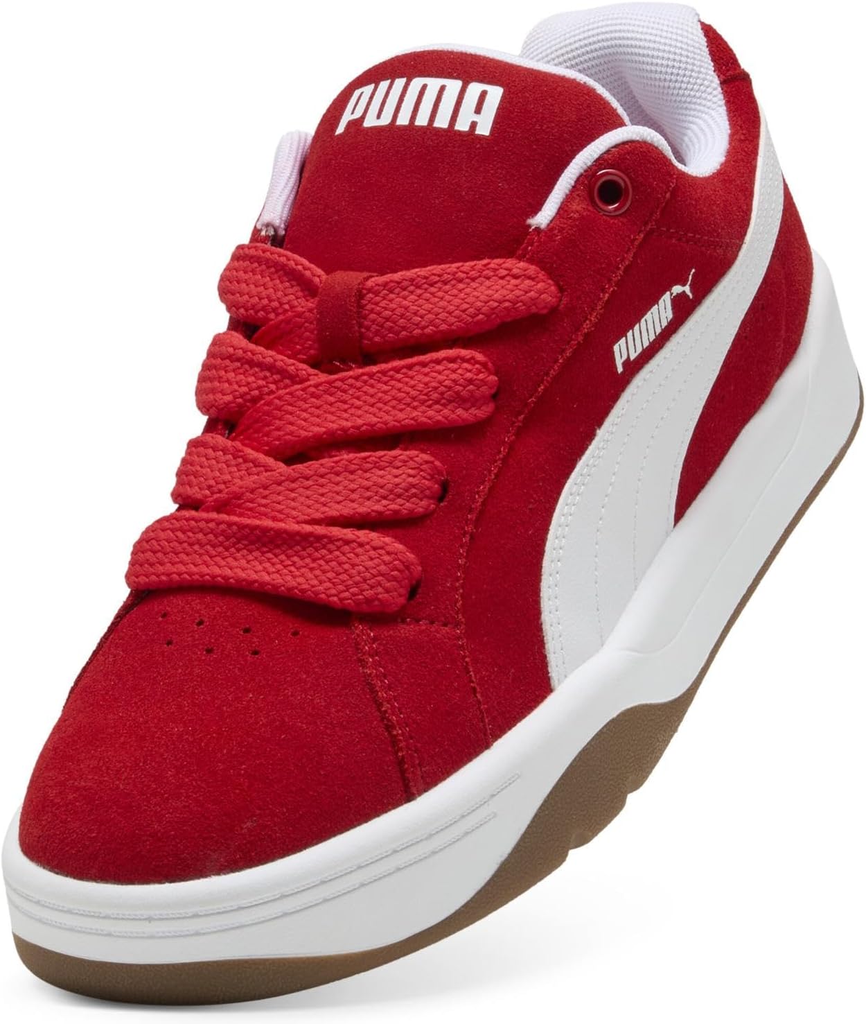 Кроссовки PUMA Unisex-Adult Park Lifestyle Easy Sd, белый/красный — фото 4