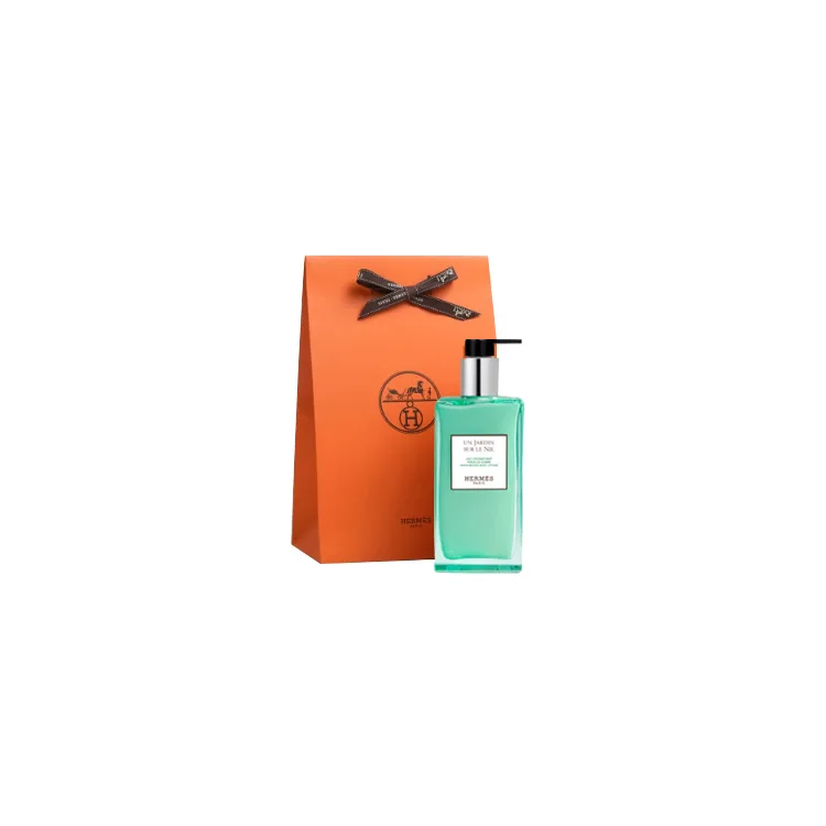 HERMES Увлажняющий лосьон для тела Lagoon Garden, 200 мл, Nile Garden/200ml/Shopping Bag