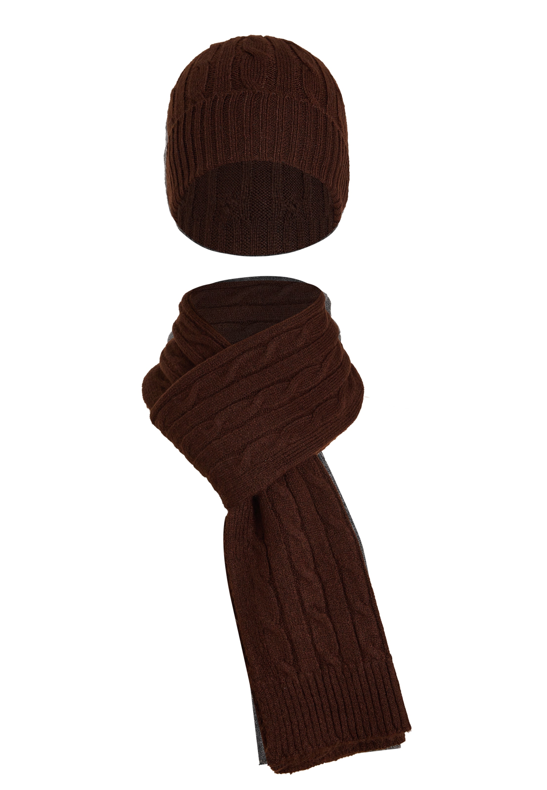 

Felix Hardy Шапка в темно-коричневом цвете