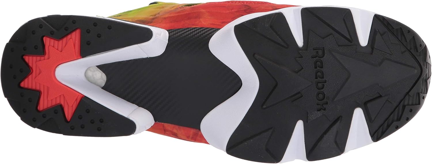 Кроссовки Reebok Unisex-Adult Instapump Fury Og, белый/черный/красный — фото 4