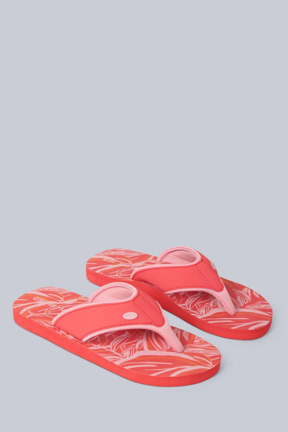 

Женские шлёпанцы с ярким принтом животных Animal, оранжевый