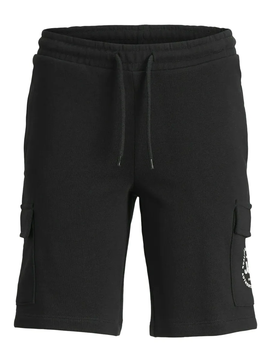 

Брюки-джоггеры Jack & Jones Junior "JPSTSWIFT CARGO SWEAT SHORTS AUT JNR", черный