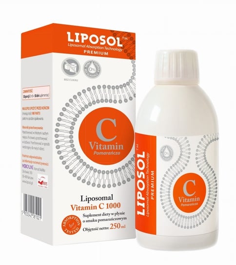 

Liposol, Липосомальный витамин С со вкусом апельсина - 250 мл