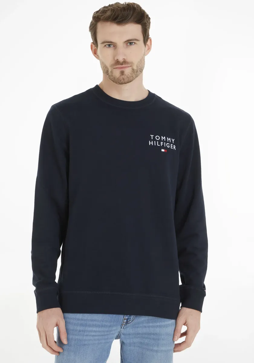 

Толстовка Tommy Hilfiger Underwear "TRACK TOP HWK" с фирменной этикеткой Tommy Hilfiger, синий