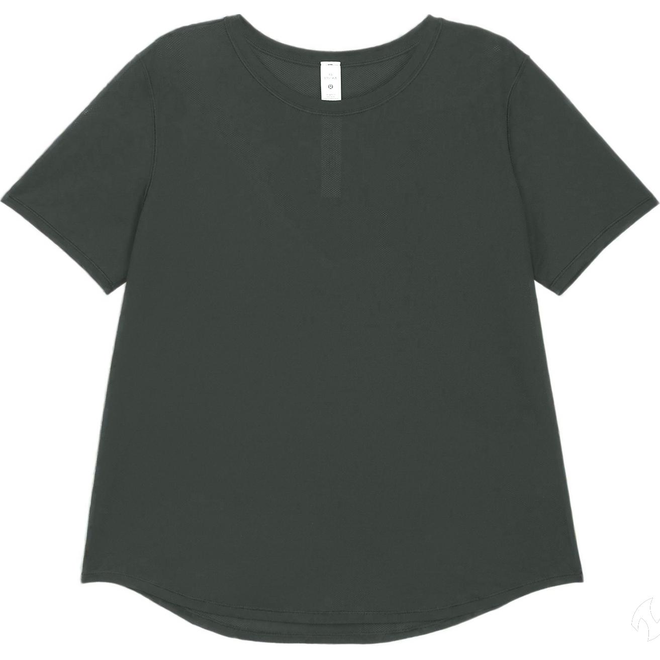 

Футболка для бега женская Lululemon, зеленый