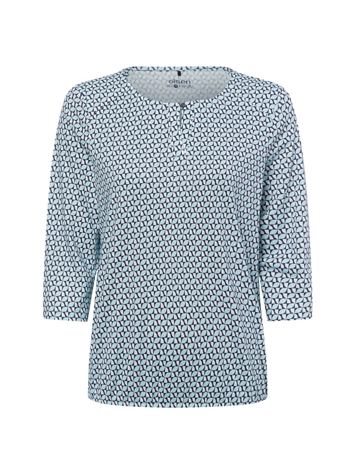 

Футболка Olsen Langarmshirt Clara, мятный