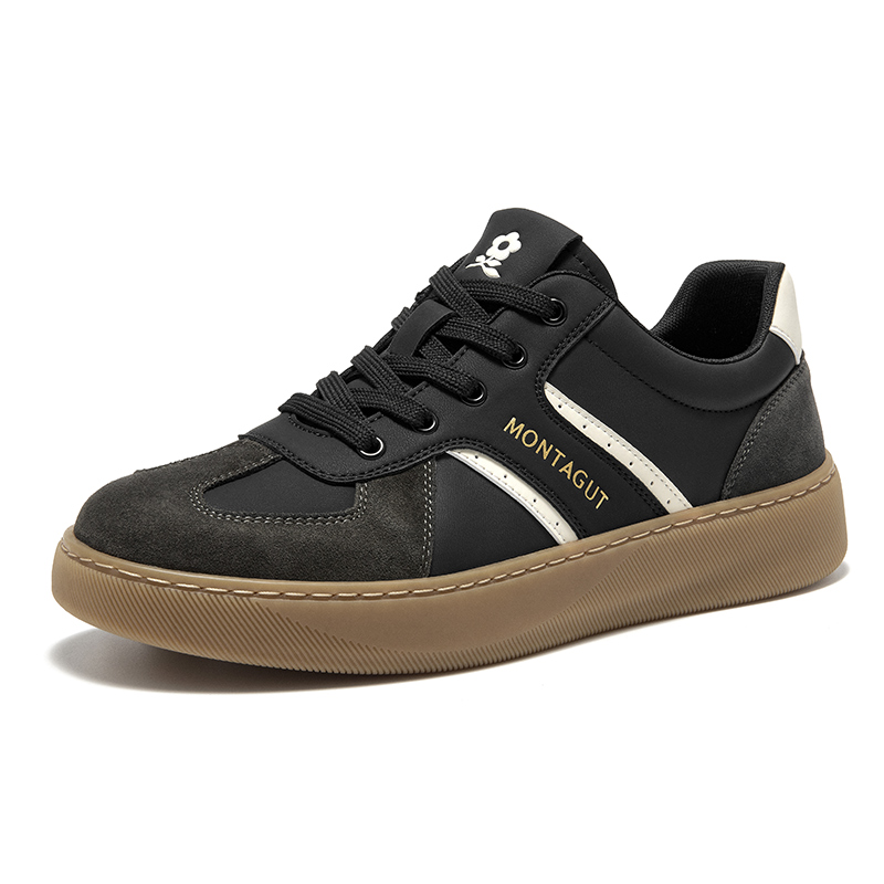 Мужские низкие скейтерские кроссовки Slip Resistant Montagut, оранжевый — фото 4