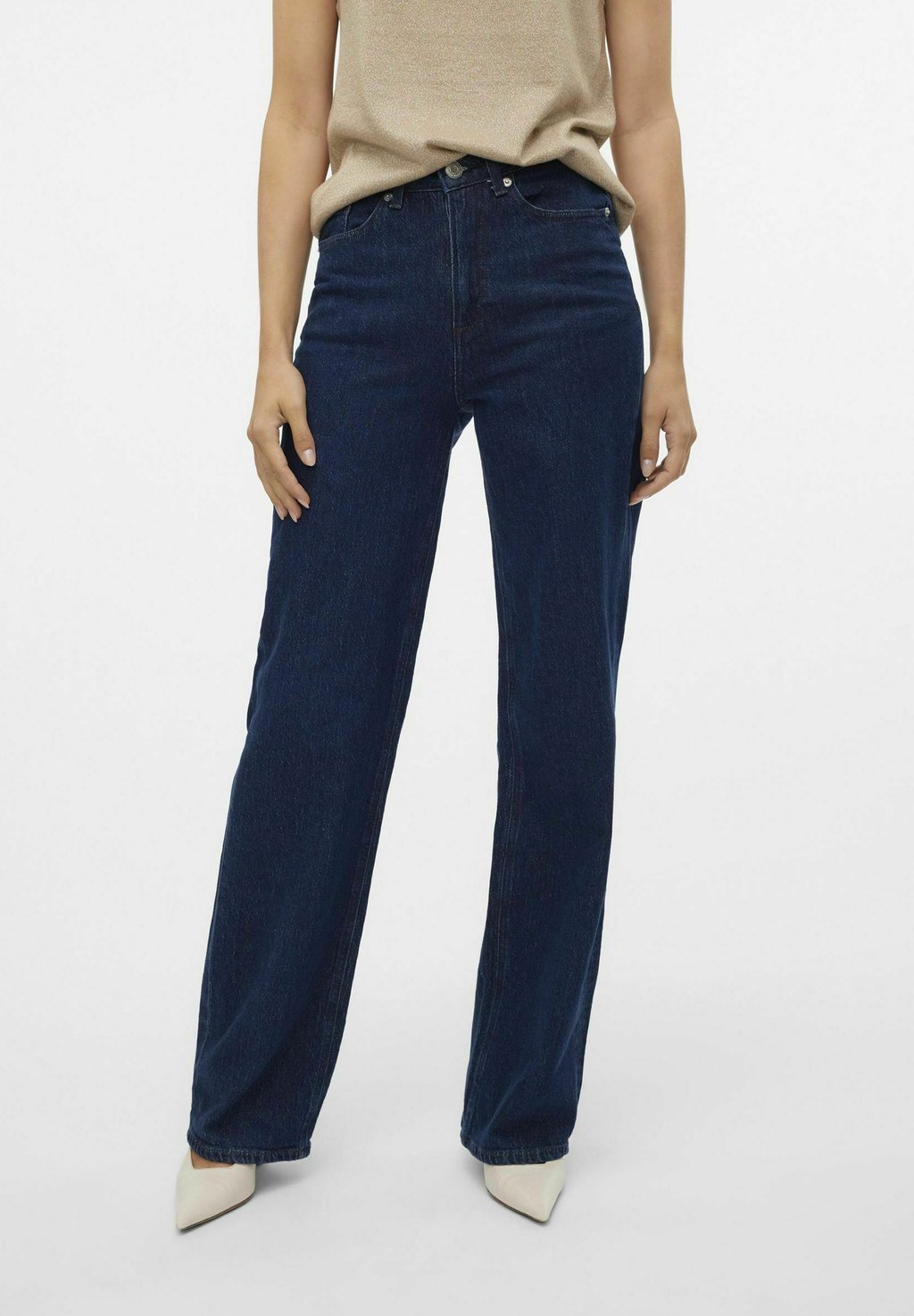 

Расклешенные джинсы WEIT GESCHNITTEN Vero Moda, цвет Dark Blue Denim